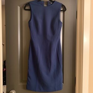 Mango Basics navy blue dress